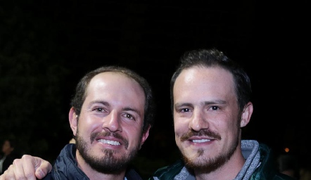 Octavio Aguillón y Pato Valle.