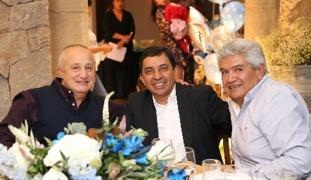  Paco Lavín, Roberto Castañón y Francisco Ruiz.