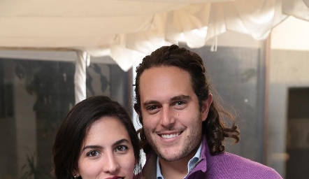  Claudia Díaz de León y Carlos Del Valle.