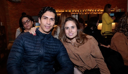 Filiberto Curiel y Nuria Alcalde.
