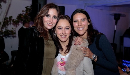  Ana Luisa Díaz de León, Sandra Aldrete e Isabel Elizondo.