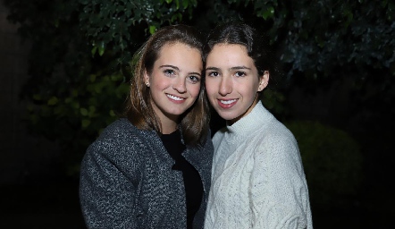  María Emilia Meade y Sofía Aldrett.