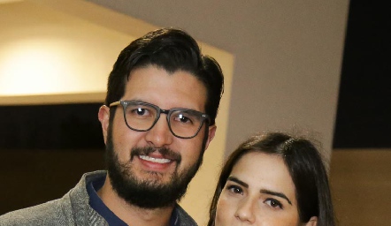  José Benavente y Andrea Lozano.