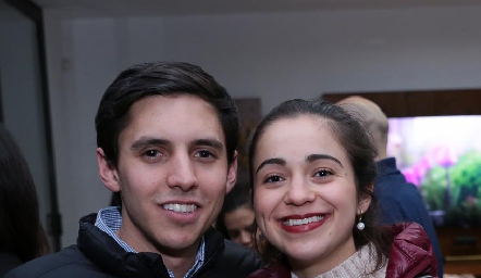  Ramón Zacarías y Andrea Carvajal.