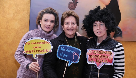  Laura Monsech, Laura Faz y Ana Hunter.