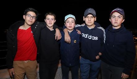  Emilio, Mau, Luis, Rodrigo y Luis.