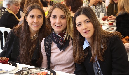  Sofía Díaz de León, Daniela Ornelas y Marisol Rueda.