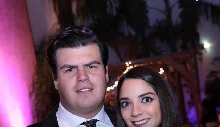 Mauricio Labastida y Sofía Álvarez.