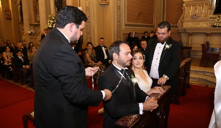  Boda de Roberto Ramírez y Laura Matienzo.