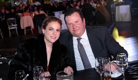  María José Foyo y Roberto Meade.