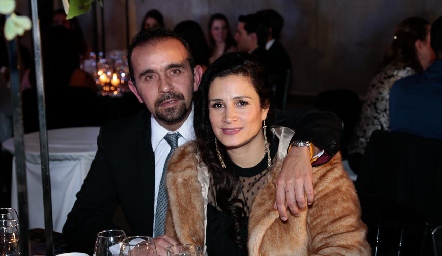  Christian Monsech y Paulina Macías.