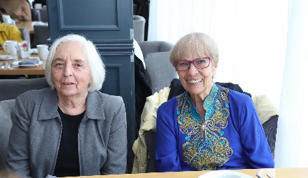  Bertha Galán y Susana Galván.