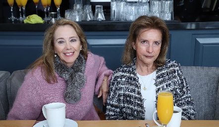 Tayde Gaviño y Magda Argüelles.