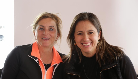 Lorena Robles y Celia Muñoz.