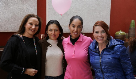  Graciela Valdez, Bere de la Rosa, Fabiola González y Adriana Jiménez.