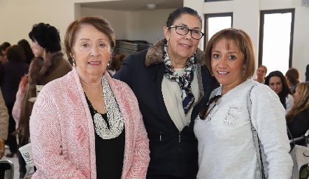  Marilú de Lira, Lucy Compean y Marilú Lira.