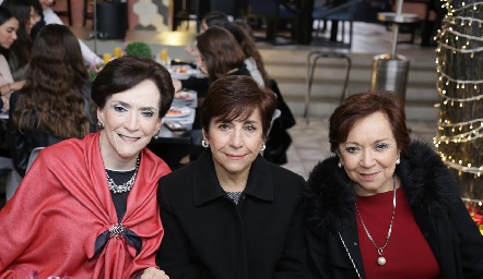  Lucia de Betancourt, Alicia y Silvia Dibildox.