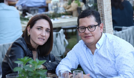  María José Abaroa y Sergio Quibrera.
