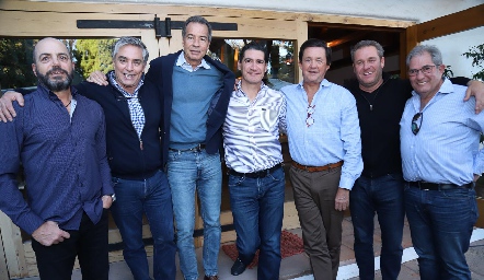 Jeppo Mahbub, Gerardo Serrano, José Luis Hernández, Amadeo Calzada, Carlos López, Juan Benavente y Alfonso Galán.