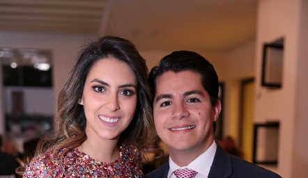 Regina Oliva y Arturo Hernández.
