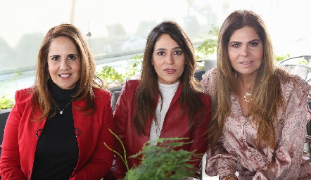  Gabriela Payan, Maribel Lozano y Martha Díez Gutiérrez.