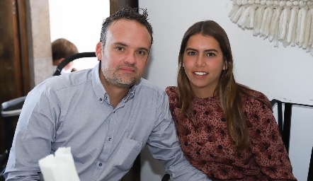  Carlos Aranda y Fernanda Aguilera.
