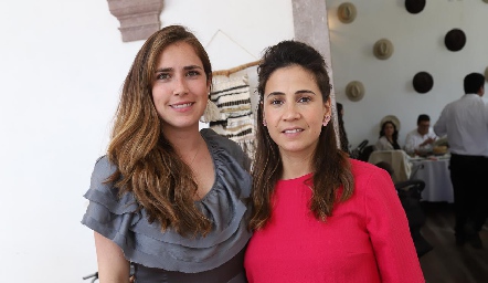  Carmelita Berrueta y Ximena Mirabal.