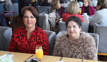  Sandra Gaviño y María del Carmen Ponce.