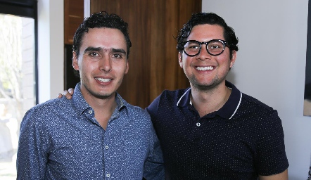 Xavier Azcárate y Rodrigo Palos.