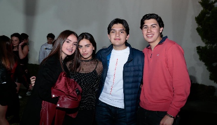  Miranda, Isabela, Emilio y Fernando.