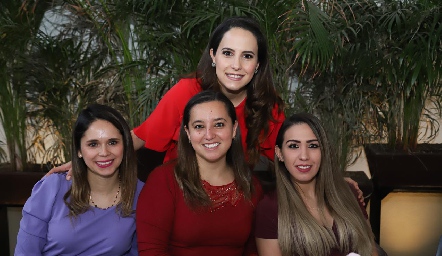  Adriana Salinas, Mónica Guillén, Mariana Salinas y Lucía Rocha.