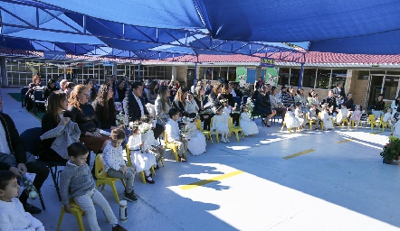 Presentación al Templo de los Alumnos de Andes Preschool.