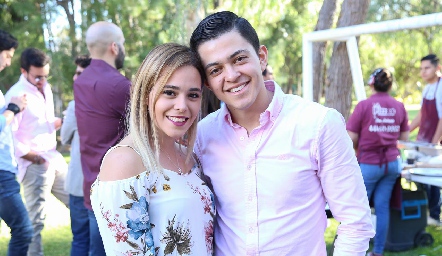  Ingrid De Luna y Octavio Salazar.