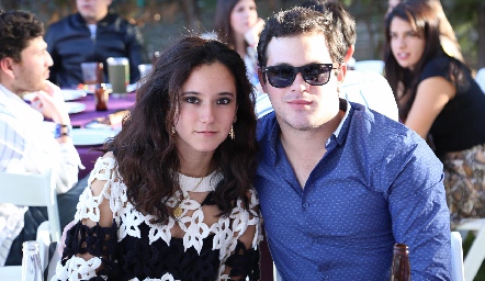  Fernanda Duarte y José Manuel Meade.