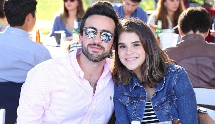  Rafa Olvera y Emilia Rodríguez.