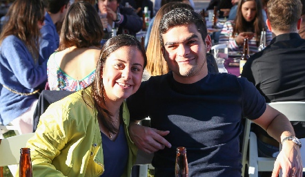 Karime Zamora y Jorge.