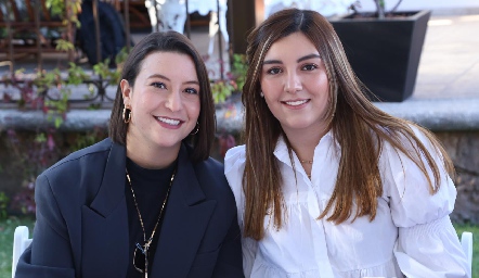  Ana Gómez y Ana Gaby Motilla.