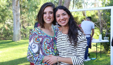  Valeria Rangel y Paula Ochoa.