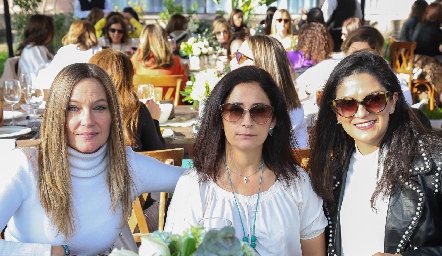  Ana Saldaña, Verónica Conde y Daniela Gutiérrez.