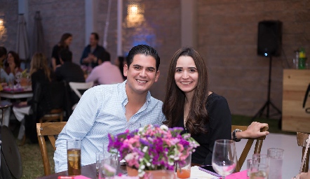  Antonio Morales y Paola Cano.