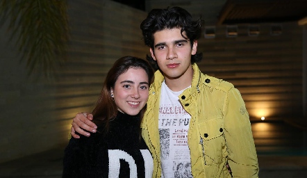  Camila Castro y Frank Rojas.