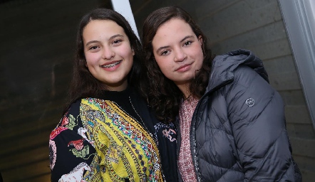  Alana Villarreal y Alejandra Martins.