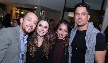  Mauro Rodríguez, Fer Pérez, Marijó Ascanio y Gonzhum González.