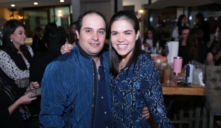  Mauricio Suárez y July Valle.