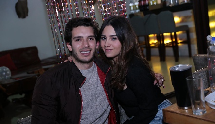 Benjamín Martín Alba y Mayte Dantuñano.