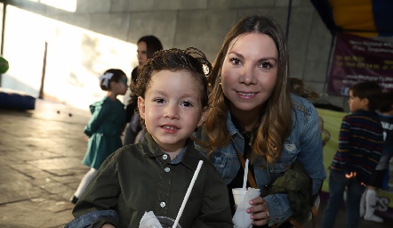 Fer y Pamela Acosta.