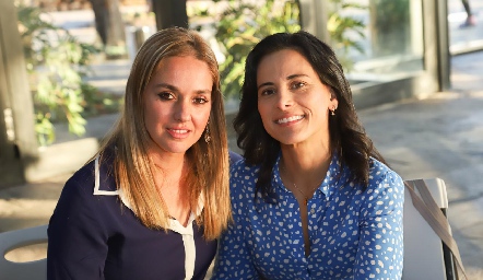  María Torres y Anilú Enríquez.