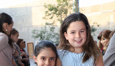 Carlota, Marijó y Lucía.