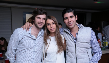  José Hernández, Isa Gaviño y Rafa Tobías.