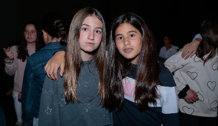  Isa Burberg y María Navarro.